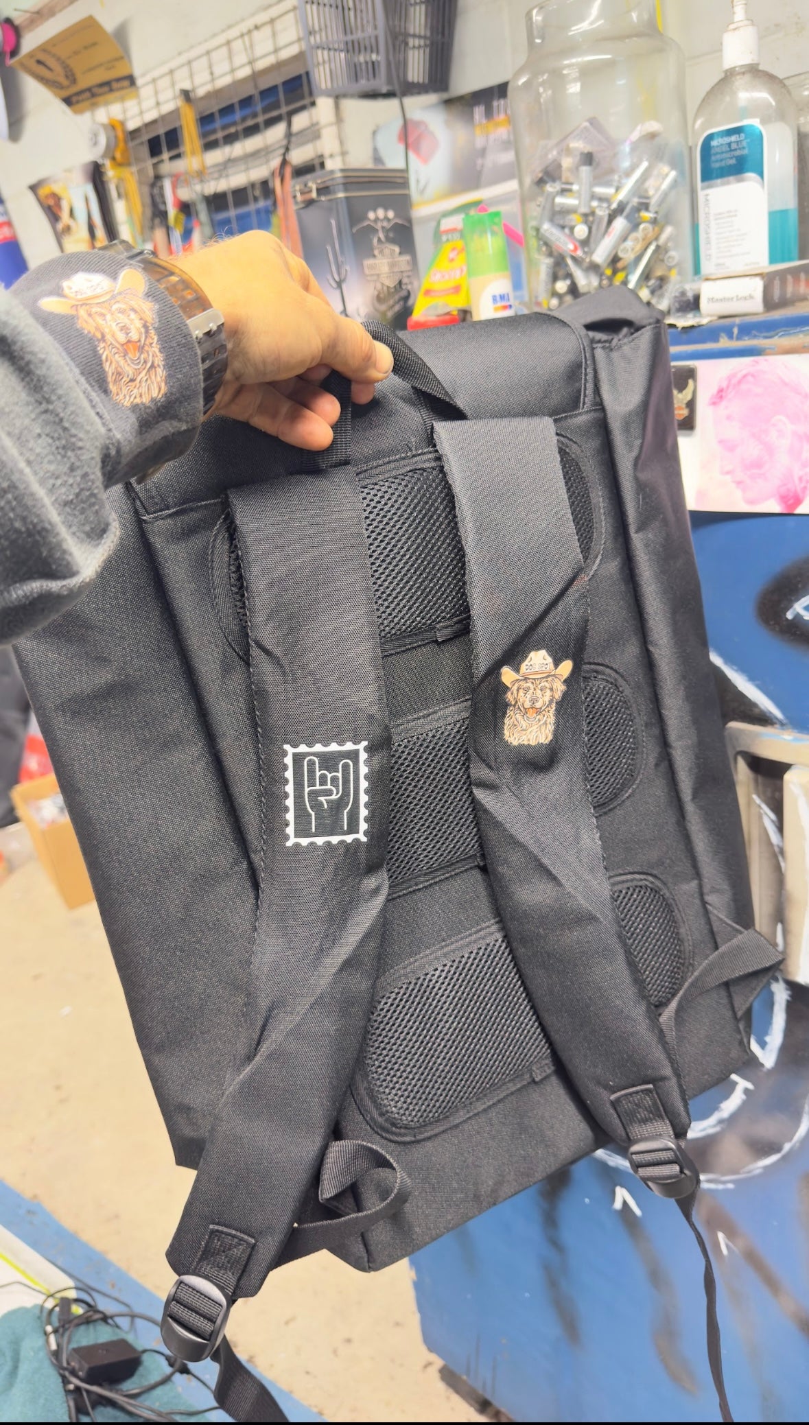 on the path backpack