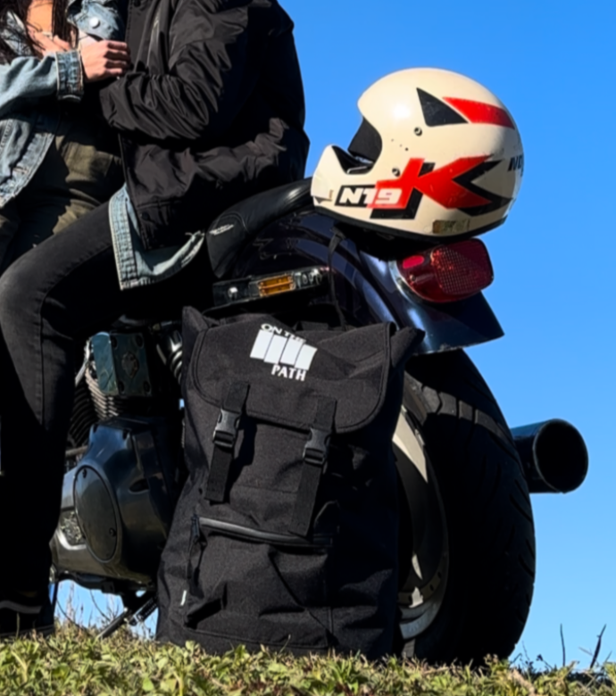 on the path backpack