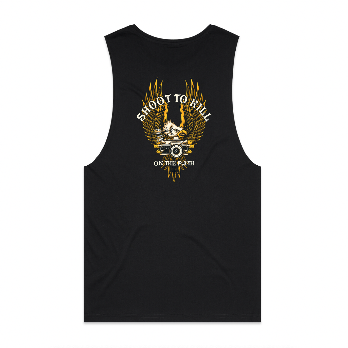 SHOOT TO KILL TEE SHIRT AND SINGLET