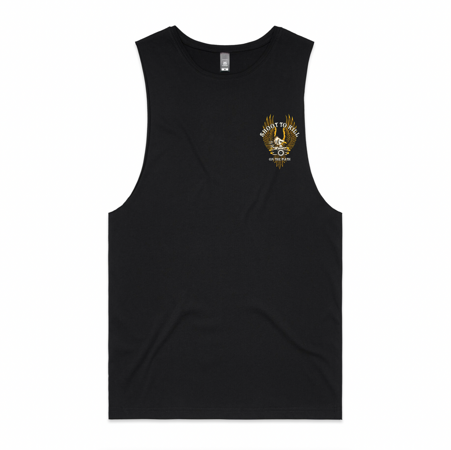 SHOOT TO KILL TEE SHIRT AND SINGLET