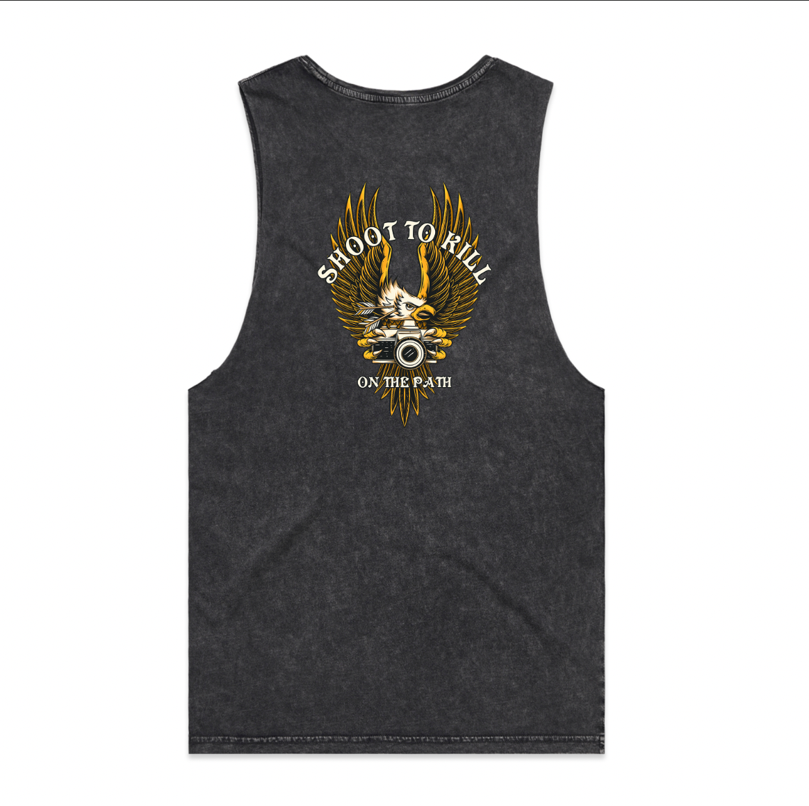 SHOOT TO KILL TEE SHIRT AND SINGLET