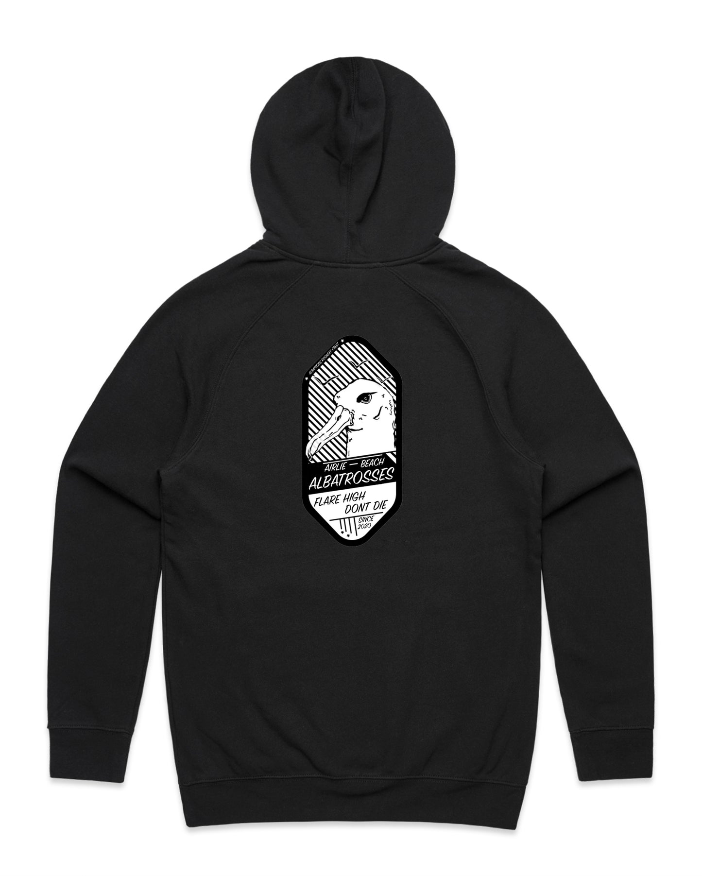airlie albatrosses "flare high don't die" jumper