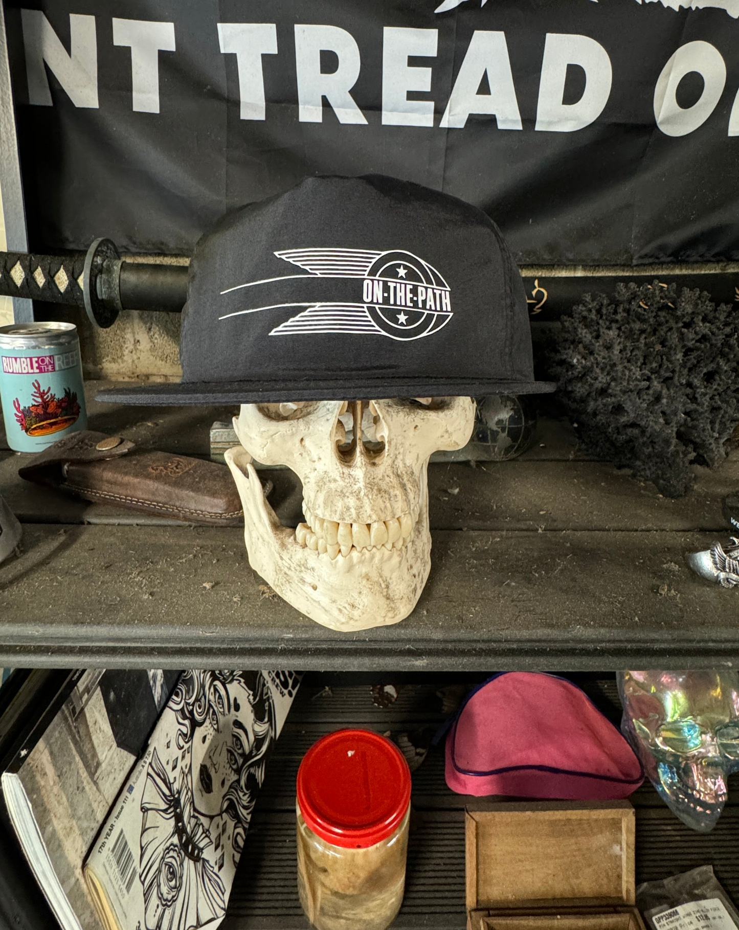 on the path top gun hat